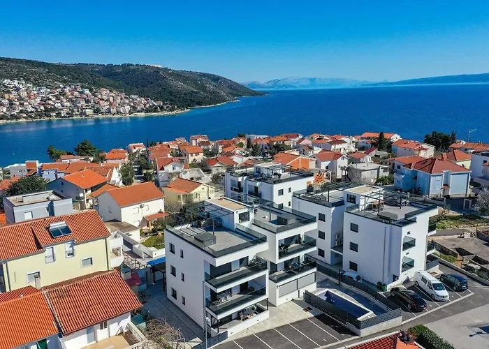 Apartmán Luxury Pia With Swimming Pool And Grill Trogir